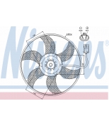 NISSENS - 85194 - Вентилятор двигателя OPEL CORSA C 1.0-1.8, COMBO TOUR 1.4/1.6 01- 85194