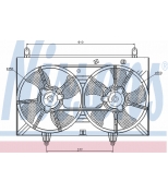 NISSENS - 85615 - Вентилятор радиатора (с корпусом) infiniti fx 3.5 01.03-12.08