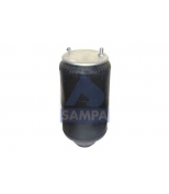 SAMPA SP554159 Пневмоподушка без стакана (1 шп.+штуц. / 1 отв.)