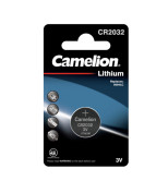 CAMELION CR2032BP1 Батарейка литиевая дисковая специальная 3В 1шт