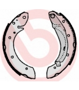 BREMBO - S61522 - Торм.колодки RENAULT ESPACE III (JE0_) (11/96-10/02) R / PEUGEOT 405 II Break (4E) (08/92-10/96) R