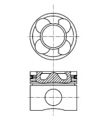 NURAL - 8713640700 - Поршень двигателя: MB W203/211/Sprinter/Vito M646/647/648 +0.50