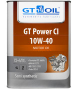 GT OIL 8809059407523 Моторное масло GT Power CI SAE 10W-40 (4л)