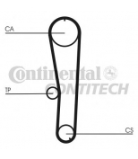 CONTITECH - CT1072 - Ремень зубчатый CT1072