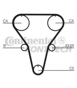 CONTITECH - CT769K1 - Ремень ГРМ + ролик натяж. компл.