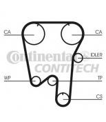 CONTITECH - CT902K1 - Комплект ремня ГРМ Volvo S90 2.9 97-