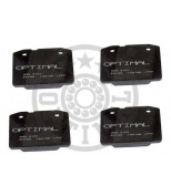 OPTIMAL - 9151 - Комплект тормозных колодок VAZ 2108, 2105, 2107, 2109