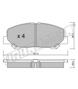 FRITECH - 9220 - Колодки тормозные дисковые