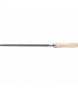 СИБРТЕХ 16126 Напильник круглый, 200 мм, деревянная ручка. СИБРТЕХ