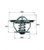 KNECHT/MAHLE - TX3571 - Термостат