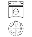 KOLBENSCHMIDT - 94469600 - поршневая с кольцами  MOPISAN  MP59120.00