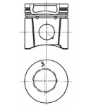 KOLBENSCHMIDT - 94900610 - Поршень