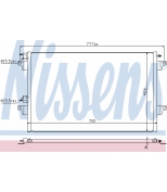 NISSENS - 940153 - Радаитор кондиционера