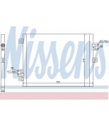 NISSENS - 940190 - Радиатор кондиционера