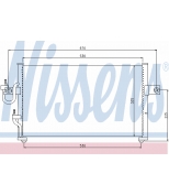 NISSENS - 94395 - Конденсатор кондиционера 94395