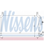 NISSENS - 94424 - Конденсатор кондиционера 94424