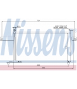 NISSENS - 94498 - Радиатор кондиционера