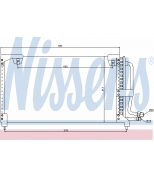 NISSENS - 94710 - 94710 Радиатор кондиционера