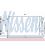 NISSENS - 94783 - Радиатор кондиционера