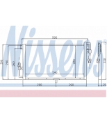NISSENS - 94819 - Радиатор кондиционера: Frontera/92-98/2.0/2.2/2.3D/2.4/2.5D/2.8D