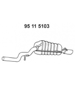 EBERSPACHER - 95115103 - Глушитель системы выпуска  задний