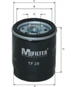 MFILTER TF28 Фильтр масляный TF28