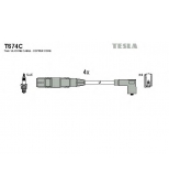 TESLA - T674C - Провода в/в VW GOLF III/BORA/POLO/ SKODA OCTAVIA 1,6  к-т