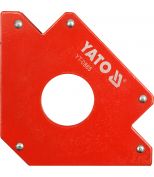 YATO YT0865 Струбцина магнитная для сварки, 34 кг, 45, 90, 135 градусов, 122х190х25 мм