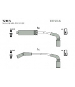 TESLA T738B Провода высоковольтные Chevrolet lanos zaz chance