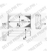DELPHI - TSP0525182 - Испаритель BMW 5 (E60), 6 (E63)