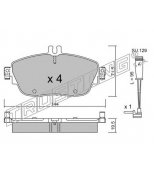 TRUSTING - 9810W - К-т дисков. тормоз. колодок