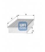 UFI - 3037100 - 30.371.00 Фильтр воздушный