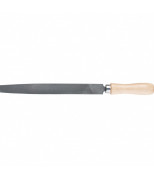 СИБРТЕХ 16226 Напильник плоский, 200 мм, деревянная ручка. СИБРТЕХ