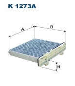 FILTRON - K1273A - Фильтр салонный угольный k1273a