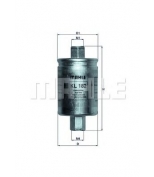 KNECHT/MAHLE - KL182 - Фильтр топливный ROVER 25/45 1.4-2.0