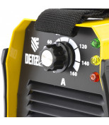 DENZEL 94371 Инверторный сварочный аппарат DS-160 Compact, 160 А, ПВ 70%, диаметр электрода 1,6-3,2 мм Denzel