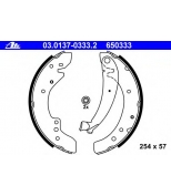 ATE - 03013703332 - Комплект тормозных колодок