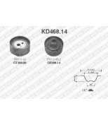 NTN-SNR - KD46814 - KD468.14_рем.к-кт ГРМ! Nissan Sunny 1.7D <86