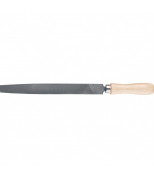 СИБРТЕХ 16232 Напильник плоский, 300 мм, деревянная ручка. СИБРТЕХ