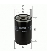 BOSCH - 0451104064 - Фильтр масляный CHEVROLET: CORVETTE 83 кабрио 83-9