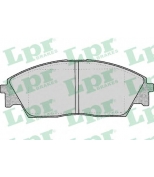 LPR - 05P082 - Колодки торм. дисковые