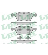 LPR 05P1253 Комплект тормозных колодок, дисковый тормозной механизм