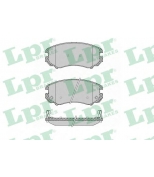 LPR 05P1369 Колодки тормозные передние Kia Sportage 04-/Magent