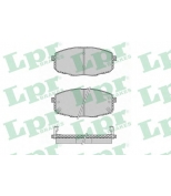 LPR - 05P1375 - Колодки торм. дисковые