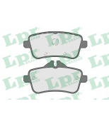 LPR - 05P1805 - Колодки тормозные задние