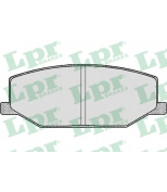 LPR - 05P290 - Колодки торм. дисковые