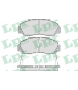 LPR - 05P472 - Колодки тормозные дисковые передние HONDA ACCORD M