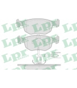 LPR - 05P745 - Тормозные колодки пер MONDEO 15/16 (571851J)
