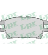LPR - 05P999 - Колодки торм. дисковые