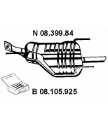 EBERSPACHER - 0839984 - Глушитель ASTRA G 1.4/1.6 98->